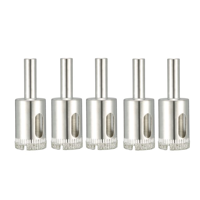 Brocas de sierra de agujero recubiertas de diamante Uxcell para azulejos de cerámica de 20 mm
