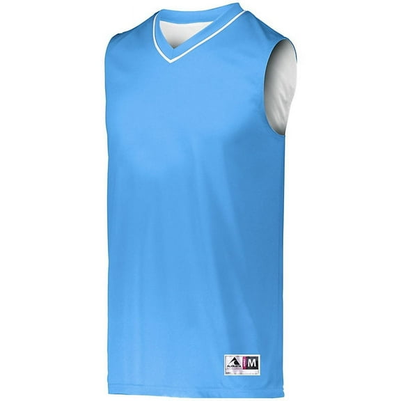 Reversible Two Color Jersey - Color - Columbia Blue/ White - Size - M