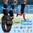 thumbnail image 3 of Kids Watch Waterproof Digital Watch for Boys Girls with Pedometer, Calories, Dual Alarms, Stopwatch, Calendar, Soft Silicone Band Fitness Watch for Kids, 3 of 9
