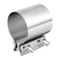 thumbnail image 1 of Abrazadera de escape EVIL ENERGY 76,7 mm de acero inoxidable, 2 unidades, 1 of 8