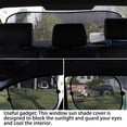 thumbnail image 4 of Riwesomey 5 unids/set parasoles para ventana de coche plegables universales con ventosas malla escudo parabrisas pantalla automóvil Ventana automotriz, 4 of 6