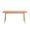 Natural, variant on Blue Fabric & Oak Finish Bedroom Bench - 40" W X 16" D 18" H Versatile And Stylish High With Legs 43" Package Depth, 8" For Home