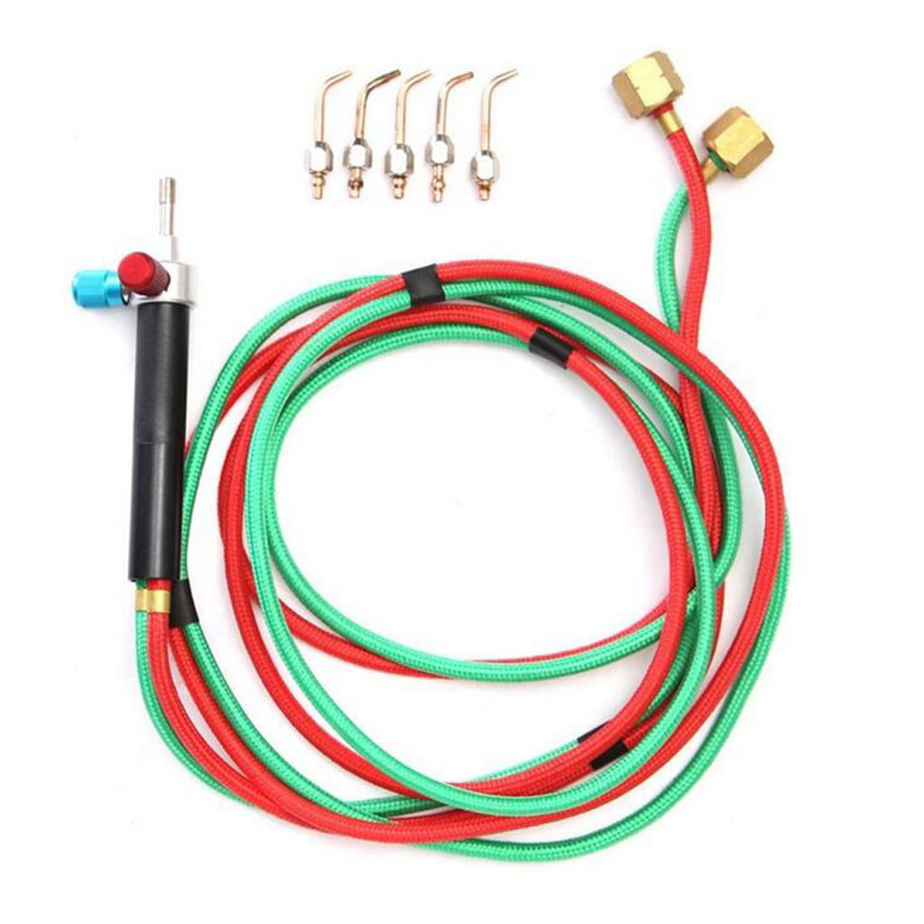 Mini Jewelry Gas Torch Welding Soldering Micro Torch with Hoses & 5 Tips 