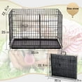 thumbnail image 7 of BestPet Folding Dog Kennel with Tray, 36"L, 7 of 7