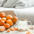 thumbnail image 4 of 1 Set Glass Tea Cup Tea Filters Cup and Lid Glass Milk Cup Tea Cup Glass Water Cup, 4 of 8