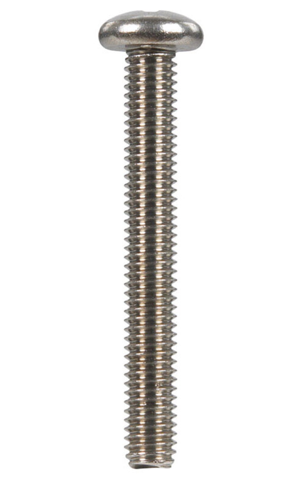 Hillman 828542 10-32 x 1.5 in. Phillips Pan Head Stainless Steel Machine Screw