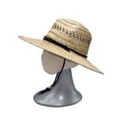 Ozark Trail Men's Straw Hat, Natural OSFM