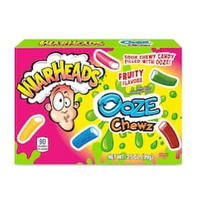 Warheads Fruity Flavors Ooze Chews, 3.5 oz. (2 Boxes)