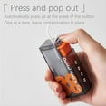 thumbnail image 4 of 2Pcs Automatic Portable Floss Pick Boxes, Storage 10 Floss Picks , Refillable Dental Floss Picks Organizer,2 x floss boxes 20 x dental floss,orange, 4 of 7