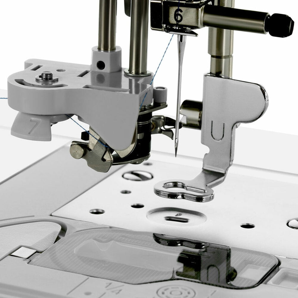 Brother NQ1700E Embroidery Machine + BES Lettering Software + 4" x 4" Hoop + 24 Spools of Thread
