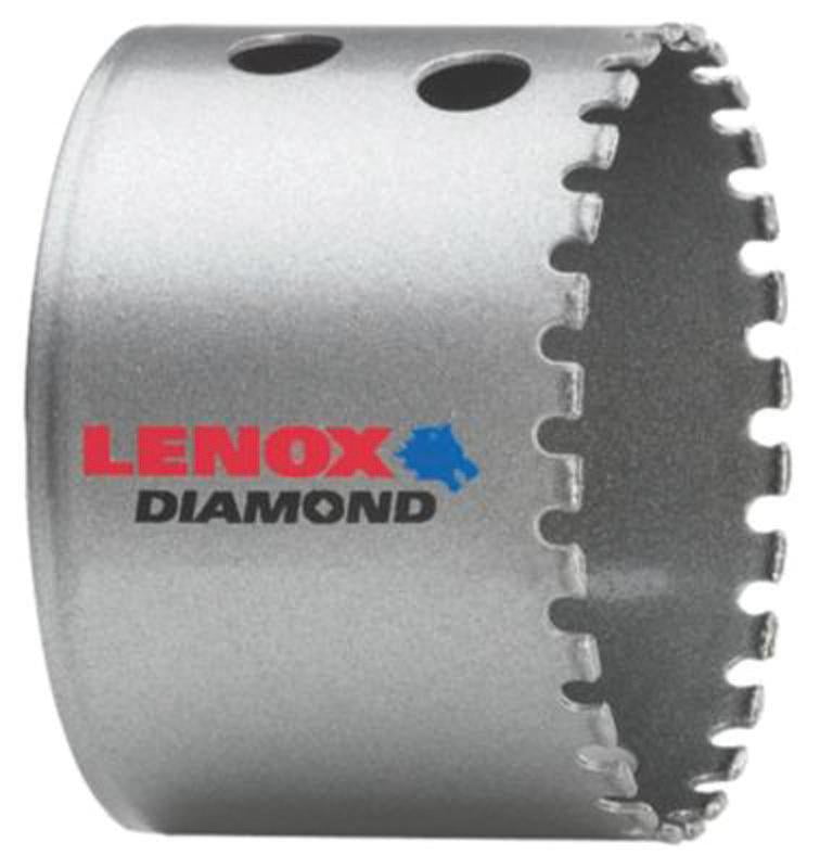Lenox 12120 Hole Saw, 2-1 2 in Dia, Diamond Grit by Lenox Saw