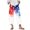 Light Blue#9, variant on Tnhcen Women's Spring Autumn Wide Leg Pants - Patriotic Print Loose Fit Casual Trousers Pre Shrunk Spacious Cut S-5XL Sizes for Patriotic Spirit & Comfort