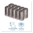 thumbnail image 4 of Low-Density Waste Can Liners, 16 Gal, 0.35 Mil, 24" X 32", Black, 500/carton | Bundle of 5 Cartons, 4 of 5