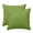 Green, variant on Lexington Yellow Square Outdoor Throw Pillow (Set of 2)