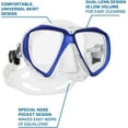 thumbnail image 3 of ScubaPro Spectra Low Volume 2 Window Dive Mask, 3 of 9