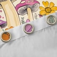 thumbnail image 4 of Homewish Kawaii Floral Mushroom Black Out Curtains for Female Men Women,Botanical Plants Curtains Pack of 2 (42x63 Each),Vintage Aesthetic Bedroom Curtains,Lightweight Room Decor, 4 of 6