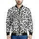 thumbnail image 4 of Chaqueta con cremallera y estampado de leopardo colorido para hombre, abrigo con personalidad con estampado 3D, chaquetas casuales de gran tamaño, ropa de calle, mangas largas, 4 of 5