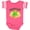 Football Pink and White, variant on Inktastic King Cake Baby Mardi Gras Boys or Girls Baby Bodysuit