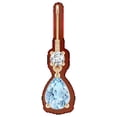 thumbnail image 3 of ANGARA Natural 1.7 ct Aquamarine Leverback Drop Earrings with Diamond in 14K Yellow Gold for Women (Size-8x6mm) | March Birthstone, Anniversary, Jewelry Gift for Women | Natural Aquamarine Earrings, 3 of 7