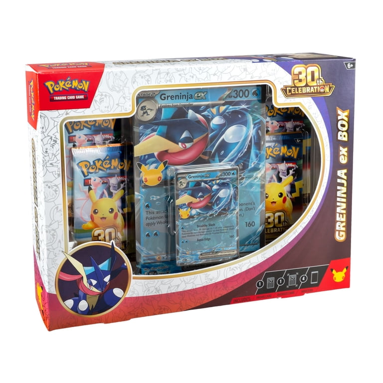Collectible Pokémon TCG: 30th Celebration Pokémon ex Box Bundle