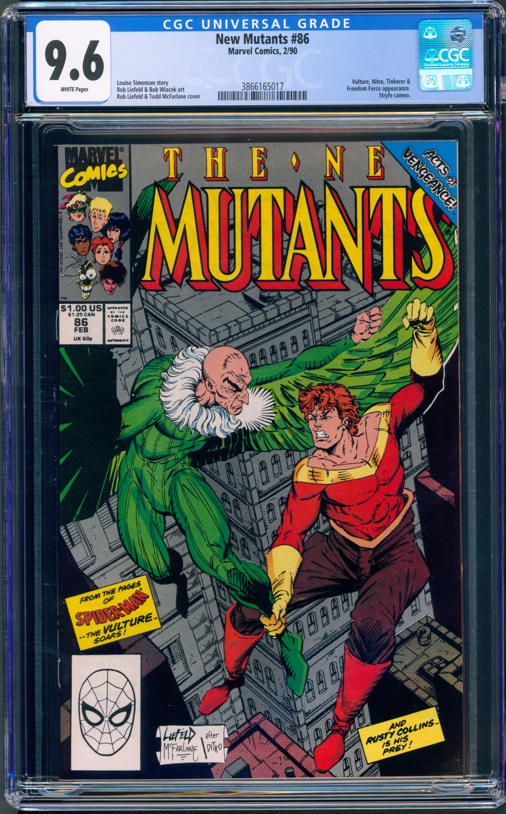 Cover of The New Mutants #86