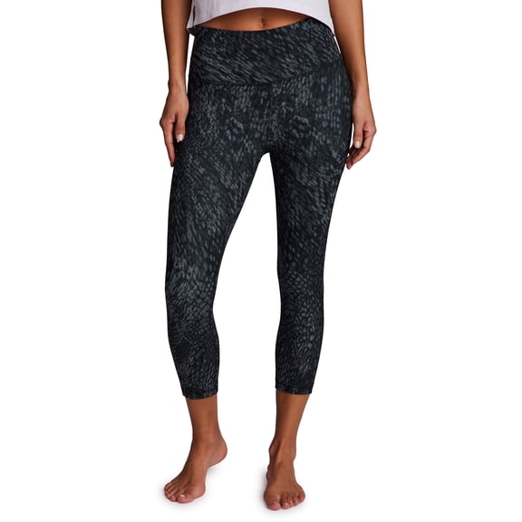 RBX Active Women's Blurred Effect Squat Proof Ultra Hold Capri Legging with Pockets