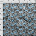thumbnail image 3 of oneOone Cotton Silk Light Blue Fabric Flamingo Sewing Material Print Fabric By The Yard 42 Inch Wide, 3 of 6