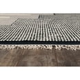 thumbnail image 3 of Skyline Decor Novogratz by  Karl Jules Hand Woven Wool Area Rug. Black 3'6" X 5'6" 4' x 6' Indoor,Accent,Handmade, 3 of 5