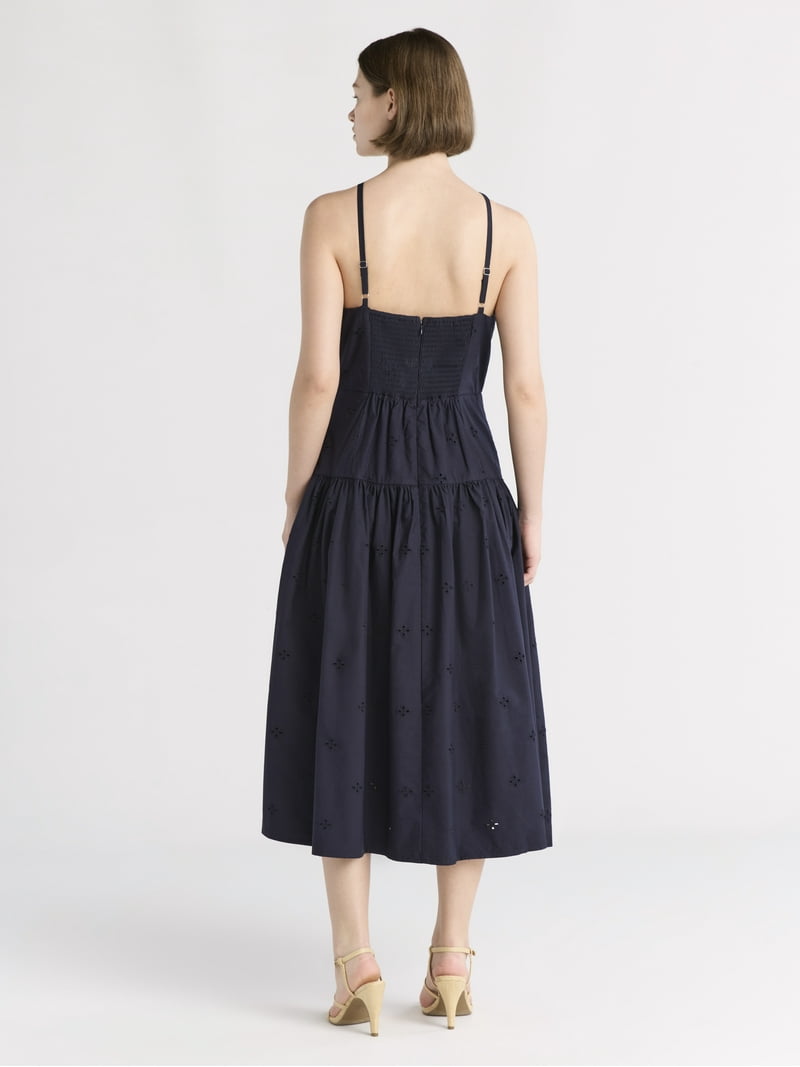 sachin and babi light blue dress Plus Size V Neck Empire Waist Dress main image 1
