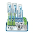 thumbnail image 3 of Dr. Brown's Folding Baby Bottle Drying Rack for Easy Storage, Dry Baby Essentials, BPA Free, Blue, 3 of 15