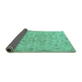 thumbnail image 2 of Ahgly Company Indoor Rectangle Persian Turquoise Blue Traditional Area Rugs, 3' x 5', 2 of 4
