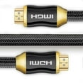 thumbnail image 5 of 4K HDMI Cable 2M - Professional HDMI 2.0 Cable in Braided Nylon Ultra HD 2160p 4K 3D Full HD, 5 of 5