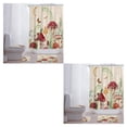thumbnail image 4 of Matsuzay Cortina de baño duradera - Cortina de ducha impermeable para cortinas de ducha elegantes MUSH-1 120 * 180 300g PASTA-1 120*180.300g 2Conjunto, 4 of 6