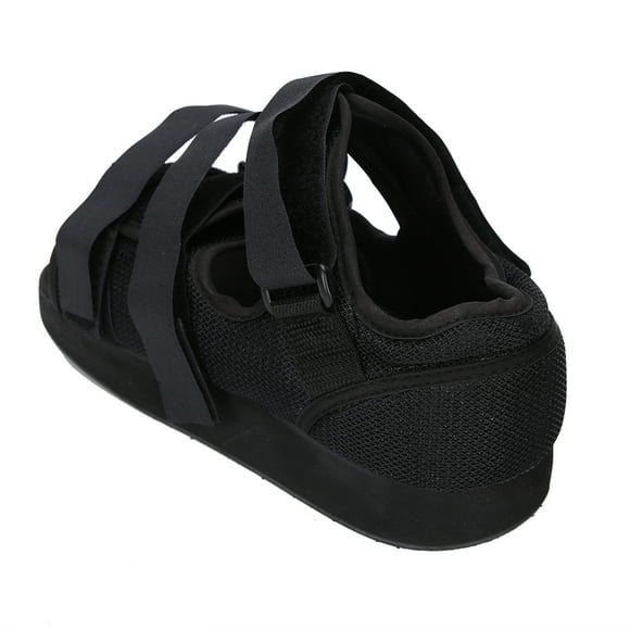 Toe Walking Boot, Stability Cast Shoe, Lightweight For Foot Shoe Black L