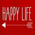 thumbnail image 5 of Wild Bobby, Happy Life Happy Wife Couples Tee Matching Valentine's Day Shirts , Red, Mens XL-Womens S, 5 of 6