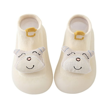 

Youmylove Infant Boys Girls Socks Toddler Breathable Cartoon Mesh Floor Socks Barefoot Socks Non-Slip Shoes Child Lovely Footwear