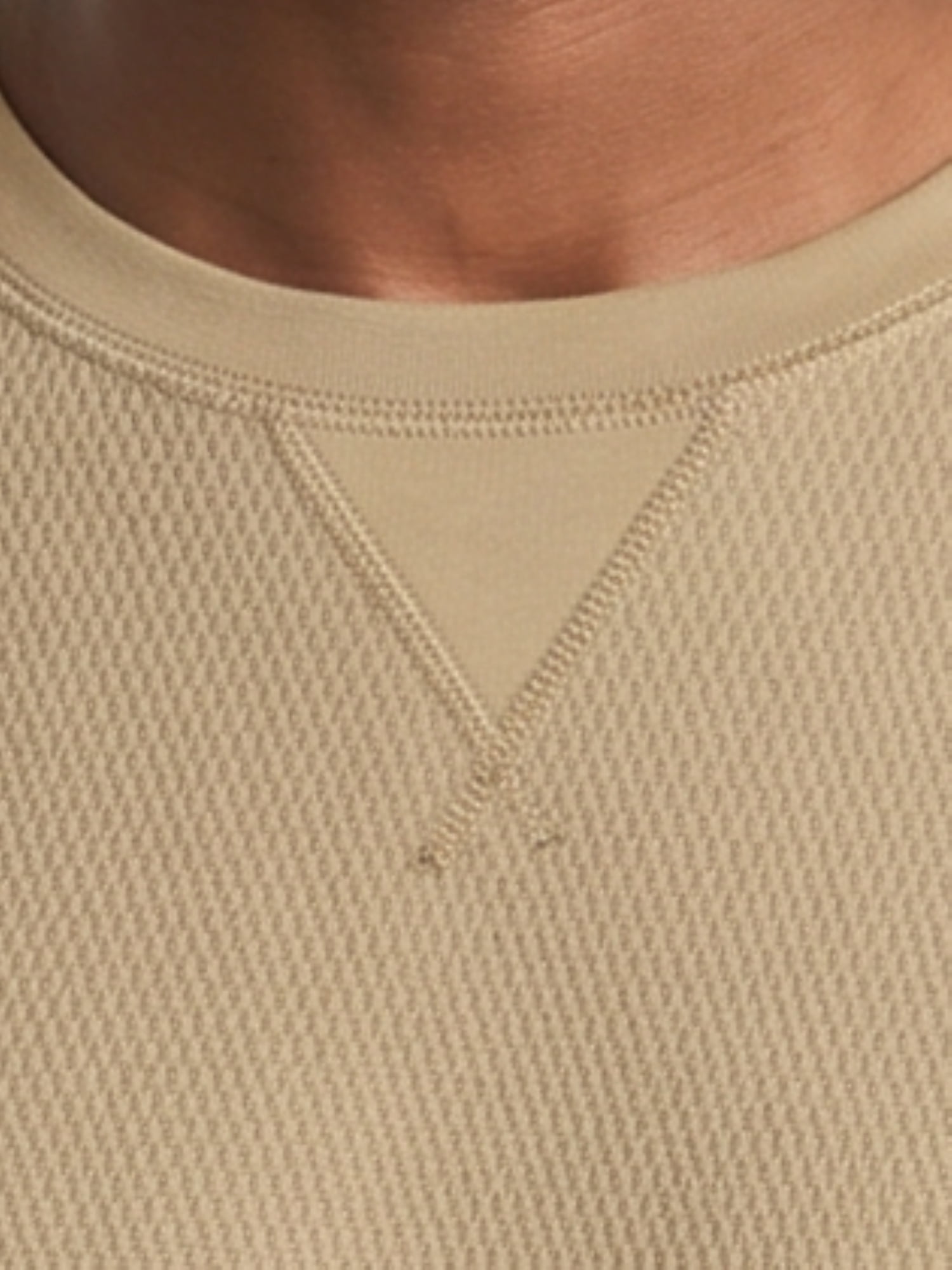Hanes Men's Long Sleeve Cozy Brushed Raschel Sleep Top, Sizes S-2XL
