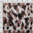 thumbnail image 3 of oneOone Cotton Poplin Maroon Fabric Animal Skin Diy Clothing Quilting Fabric Print Fabric By Yard 42 Inch Wide, 3 of 6