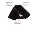 thumbnail image 4 of Hip Hop 50's Shop 1950s Adult Poodle Skirt Costume for Women (XS/S Black), 4 of 8