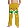 thumbnail image 2 of ATOGUTA Boy Lounge Sweat Pants Funny Graphic Sweatpants Athletic Sports Pants for Kids Size 4T-14, Yellow, 2 of 5