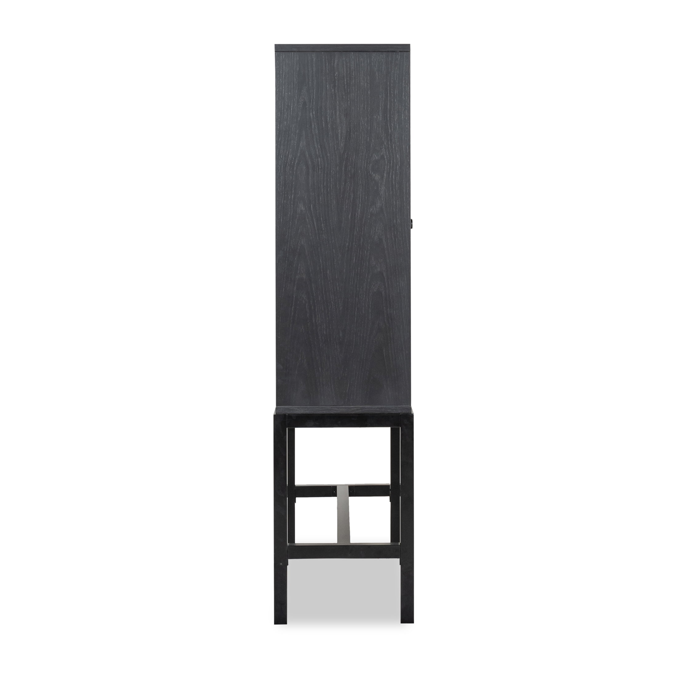 Better Homes & Gardens Ezra China Cabinet, Rich Black Finish