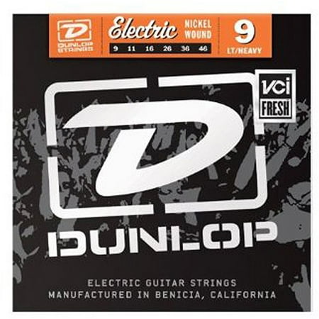 Dunlop - DEN0946 - Nickel-Plated Steel Light Top Heavy Bottom Electric Strings - .009-.046