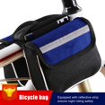 thumbnail image 2 of Bolsa de sillín MTB Bike Frame Front Top Tube Ciclismo Phone Case Pouch Blue FLhrweasw Nuevo, 2 of 9