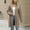 Brown(New), variant on PNTUTB Women's Solid Color Long Cardigan Sweater Long Sleeve Knit Casual Trendy Oversized Coat with Pockets