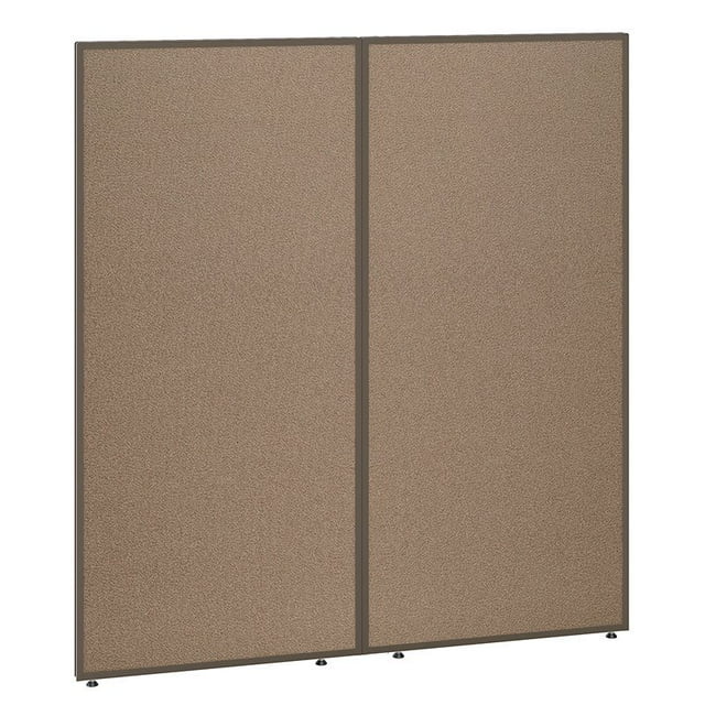 Bush Business Furniture ProPanels 66H x 60W Partition de Bureau en Bronzage de Récolte
