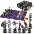 thumbnail image 1 of The Batman Ensemble d'Échecs (The Dark Knight vs The Joker), 1 of 6