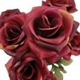 Mainstays 16.5" Red Artificial Rose Flower Indoor Bush