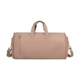 thumbnail image 1 of Bolsa de viaje de negocios, impermeable, para fin de semana, para ropa, para vacaciones y senderismo. Marrón, 1 of 9