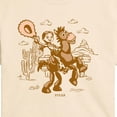 thumbnail image 2 of Toy Story 5 - Western Jessie and Bullseye - Juniors Cropped Graphic T-Shirt, 2 of 4