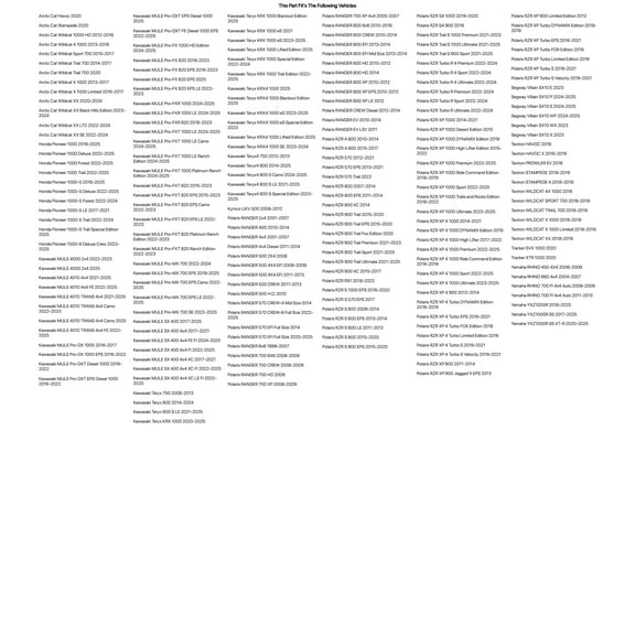 Tusk UTV Horizontal Flag Mount 1 3/4"-1 7/8" For TEXTRON WILDCAT 4X 1000 2018